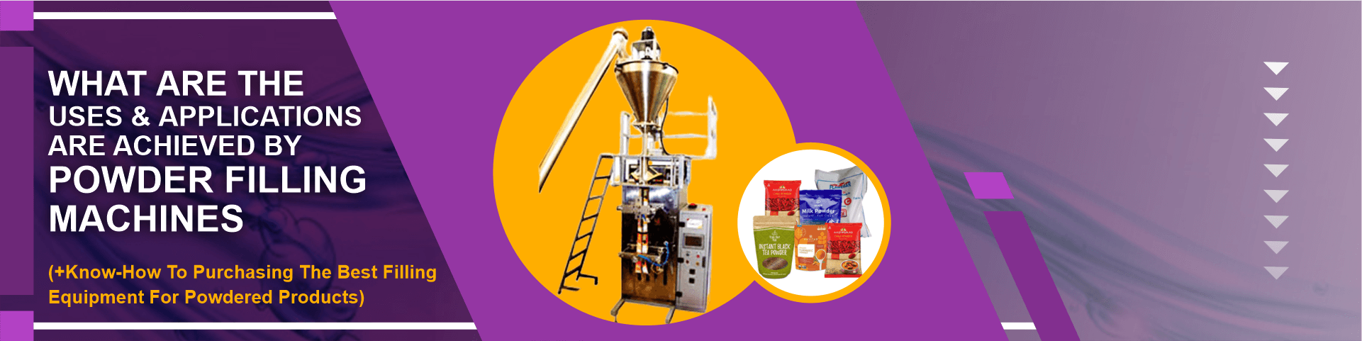 Powder Filling Machines In Different Industrial Sectors